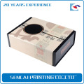 Caja de papel plegable del embalaje del té del diseño clásico de Sencai